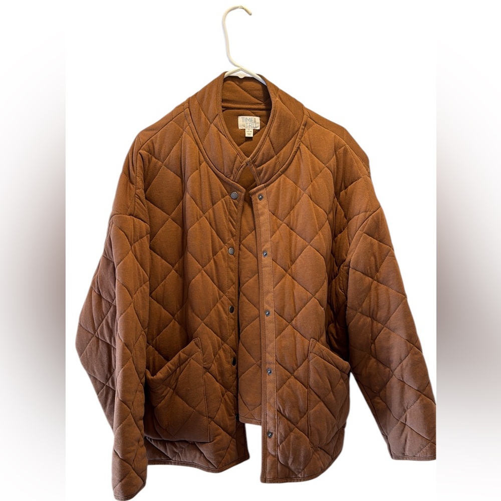 Time and Tru Women's Quilted Jacket - Picture 4 of 5